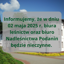 Biuro Nieczynne 02.05.2025r.