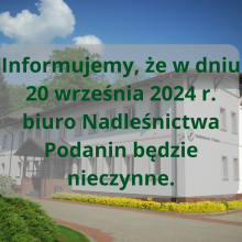 Biuro Nieczynne 20.09.2024r.